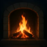 Cozy Fireplace – Șemineu, Foc